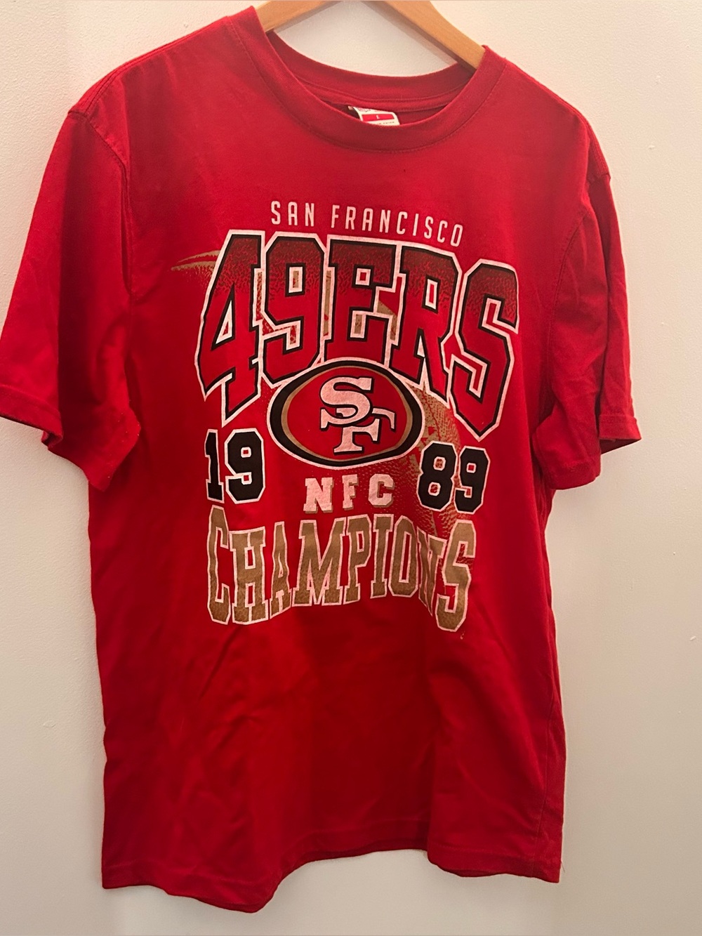 Red Adult Short Sleeve Shirt